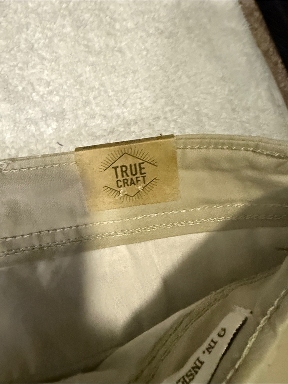 True Craft Men’s Chino Pants - Olive Green - Picture 5 of 8